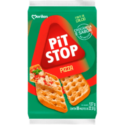 BISCOITO MARILAN PIT STOP 137G PIZZA